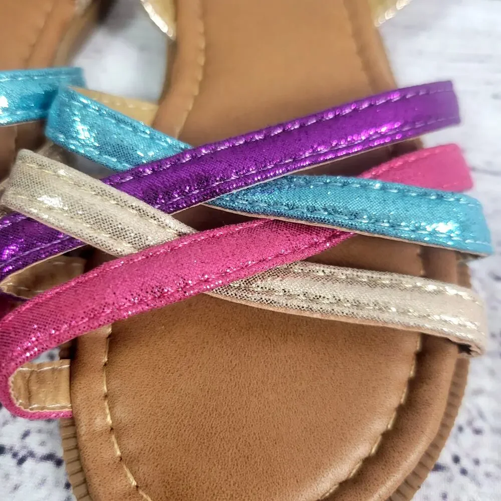 Sandals Toddler Girl's Size‎ 8 NWOT